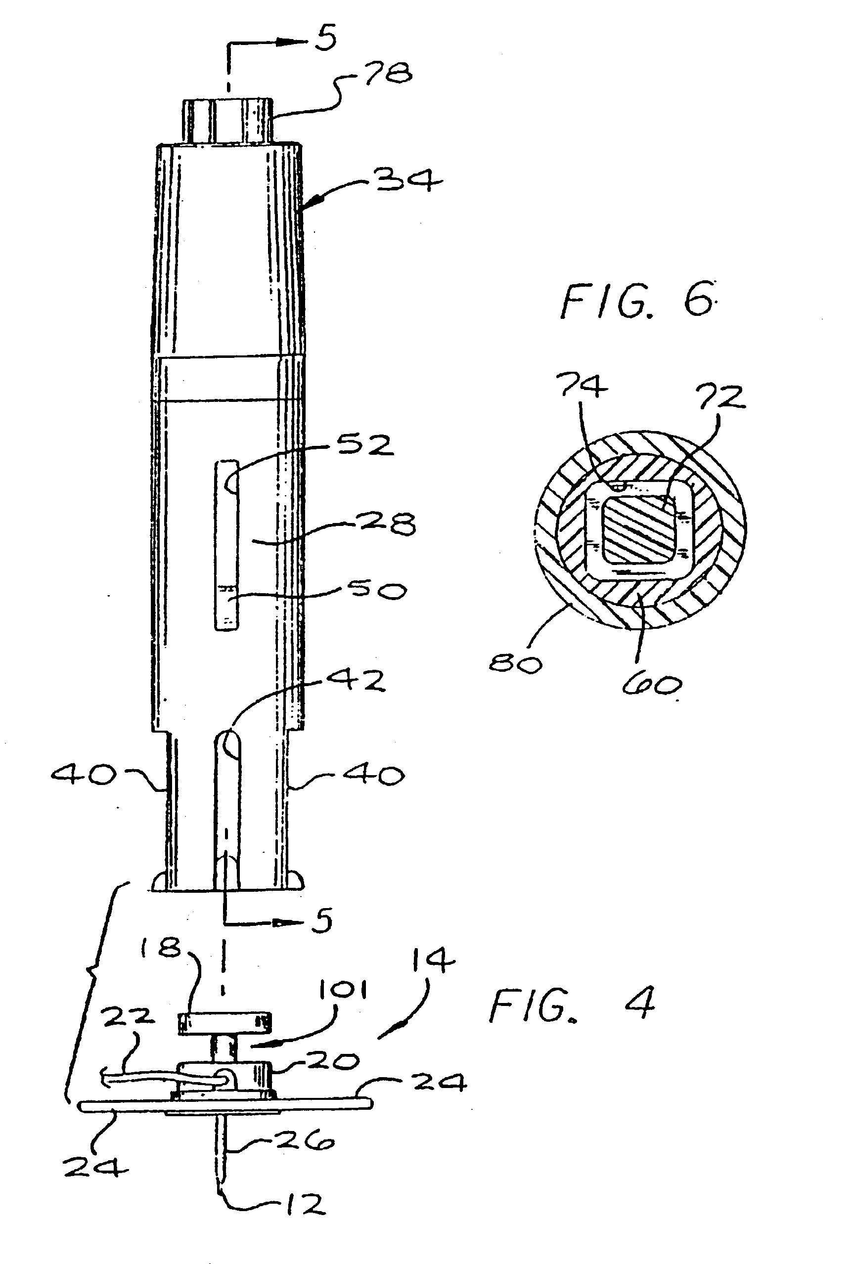 Insertion device for an insertion set and method of using the same