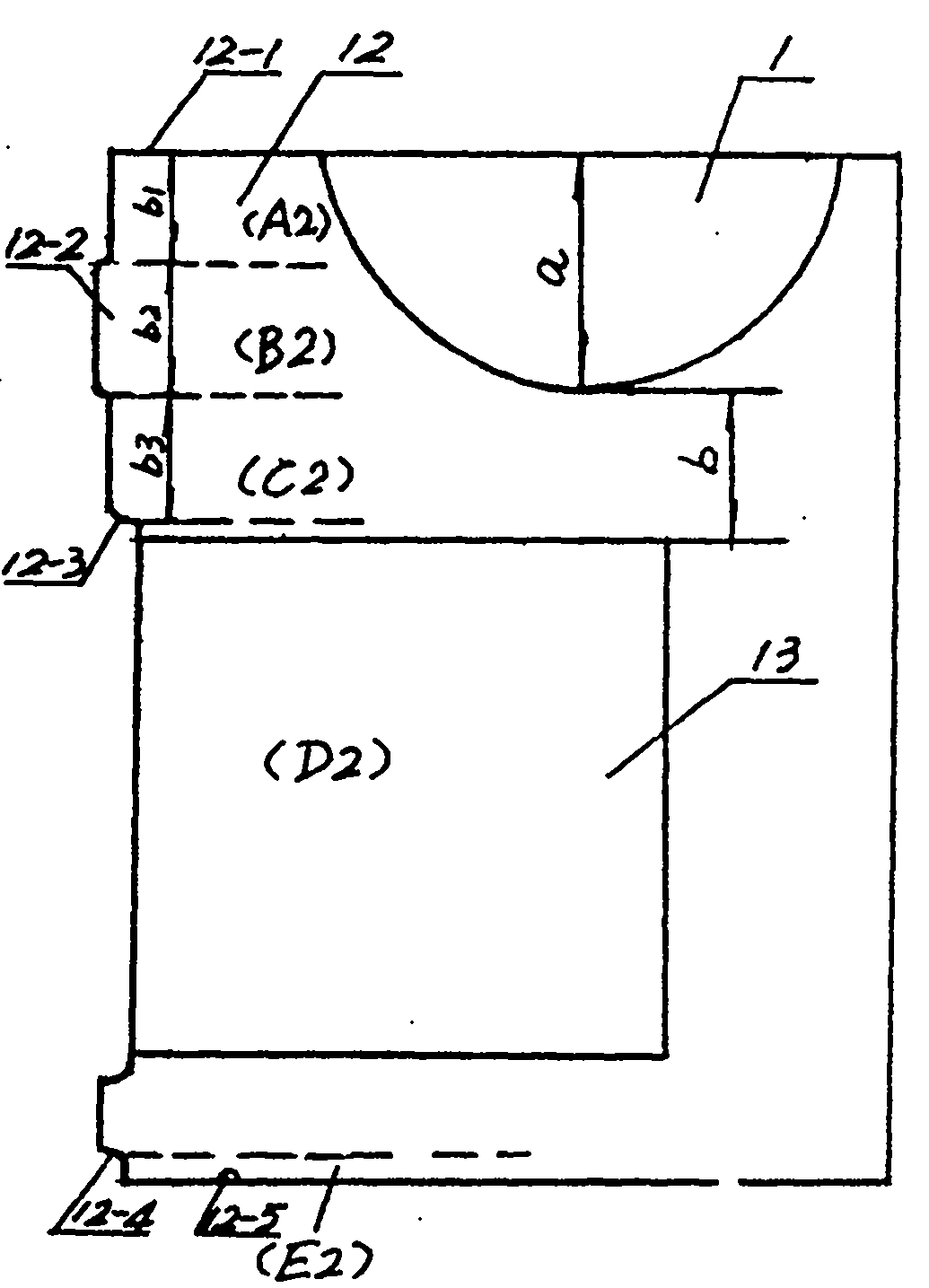 Basin cabinet of acrylic conjoined bathroom and producing method thereof