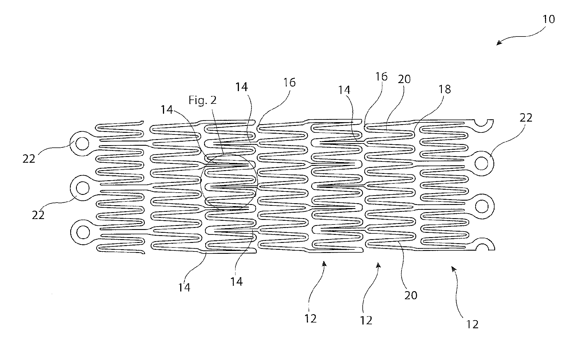 Bioabsorbable stent and implantable medical device
