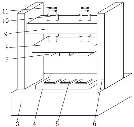 Small ultrathin flaky magnetic core and production process thereof