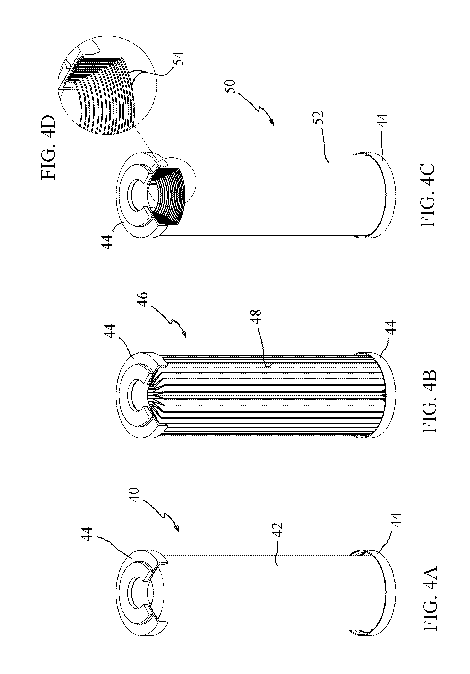 Method of making a filter media with an enriched binder