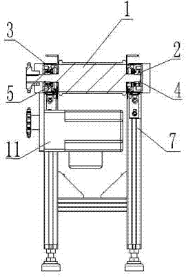 Internally-arranged conveyor belt driving equipment