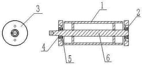 Internally-arranged conveyor belt driving equipment