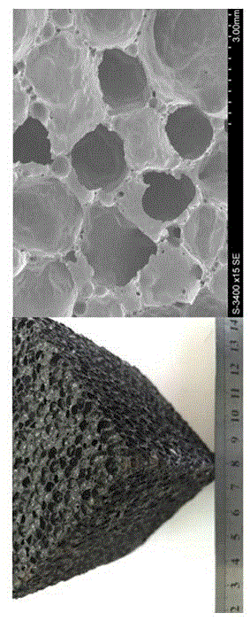 Foam microcrystalline glass made of high-silicon iron tailings and production method of foam microcrystalline glass