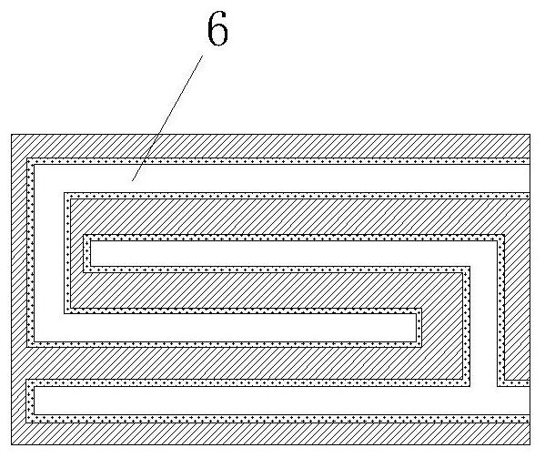 A heating film with graphene-based hot-pressed copper sheet structure and preparation method thereof