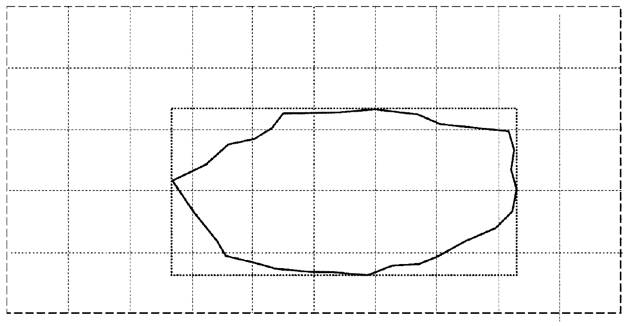 Traffic cell demographic method based on raster data and area ratio correction