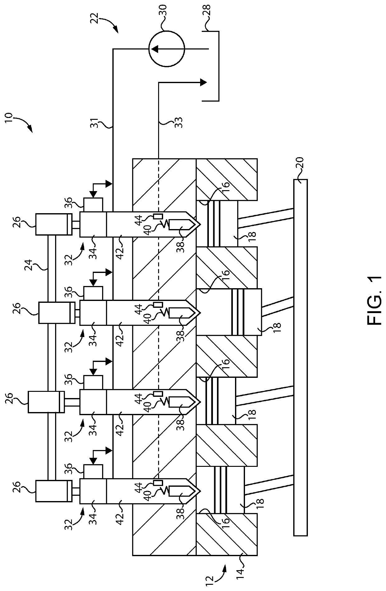 Fuel injector nozzle assembly having Anti-cavitation vent and method