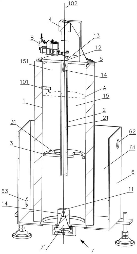 Wire rod cooling device