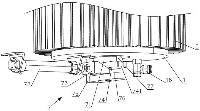 Wire rod cooling device