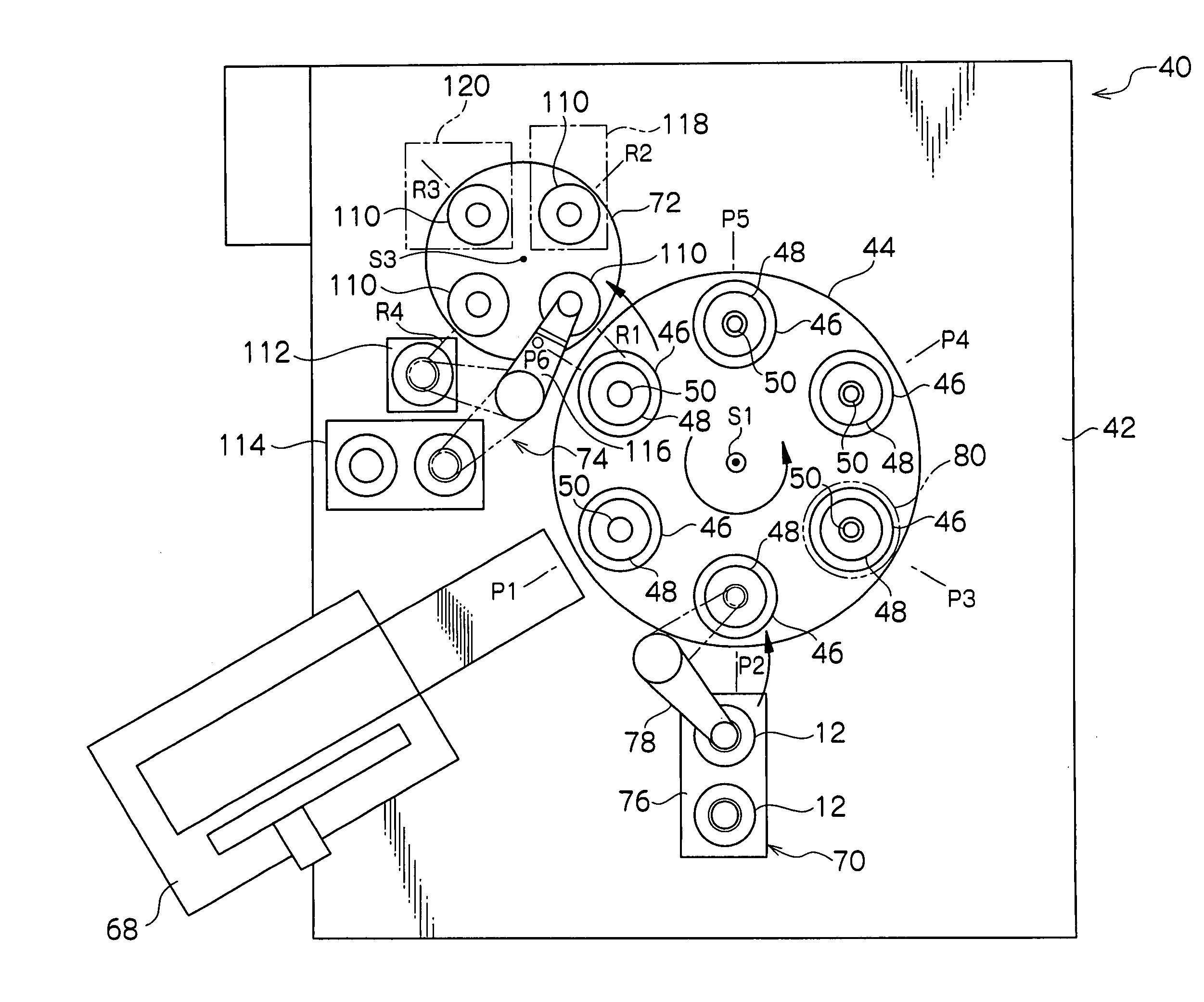 Alignment device for fabricating optical disk