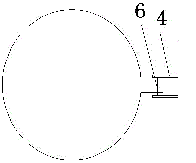 Wall-mounted pet feeding device