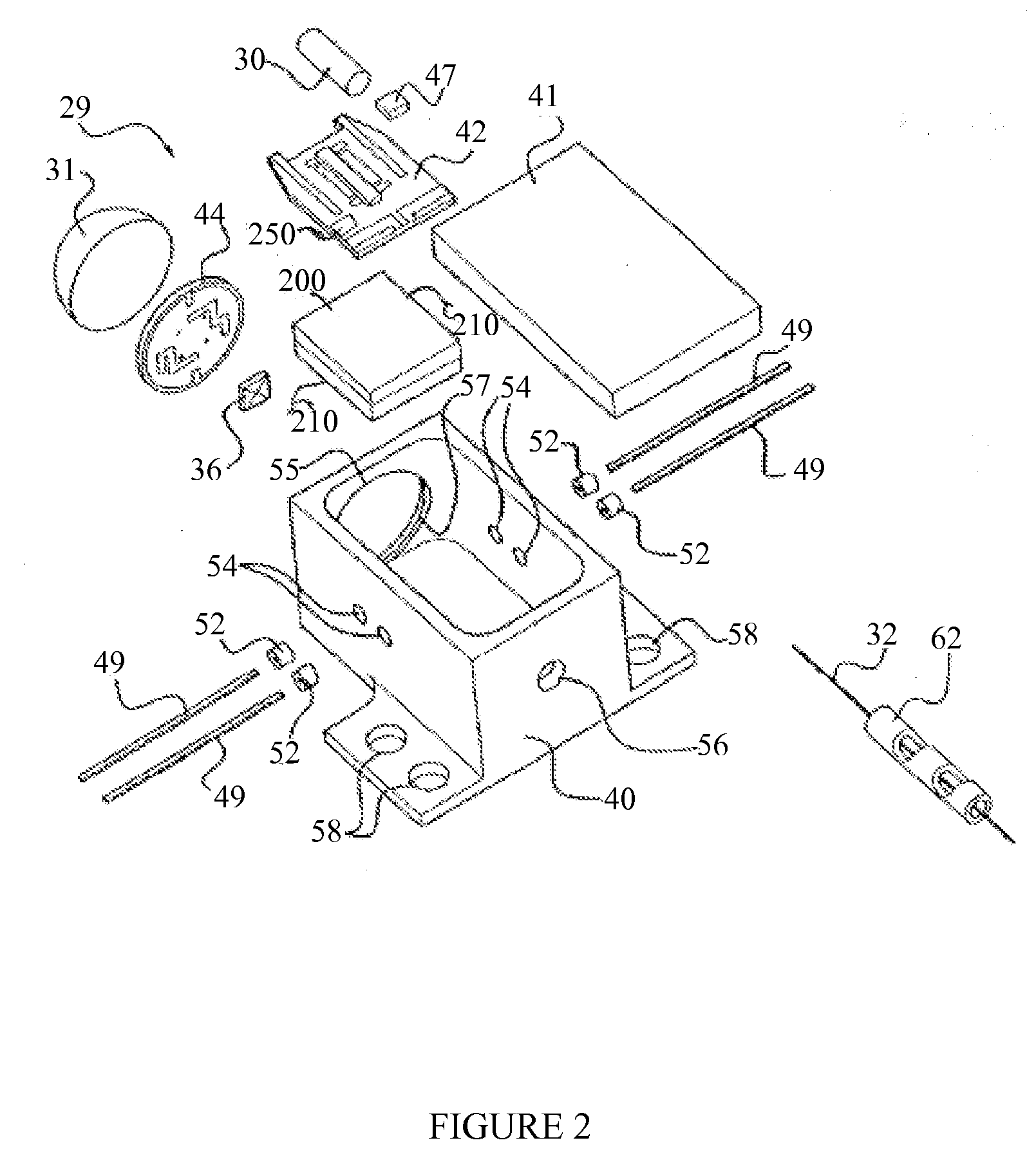 System and method of monitoring with temperature stabilization
