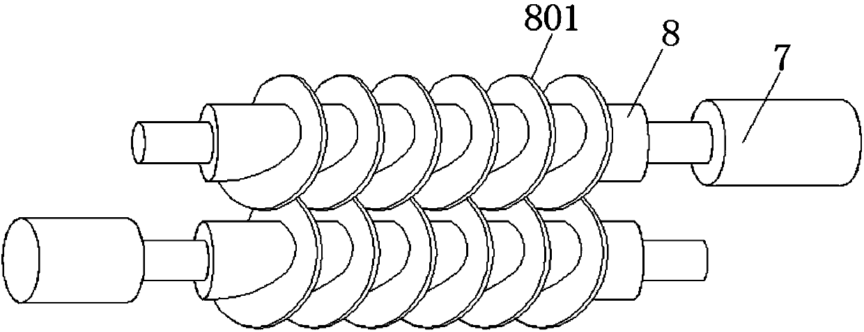 Drying device for selenium-enriched food processing machine