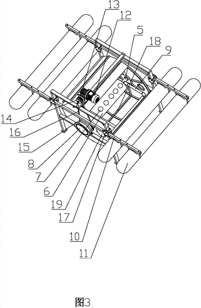 Pre-pump floating self-cleaning microfiltration device
