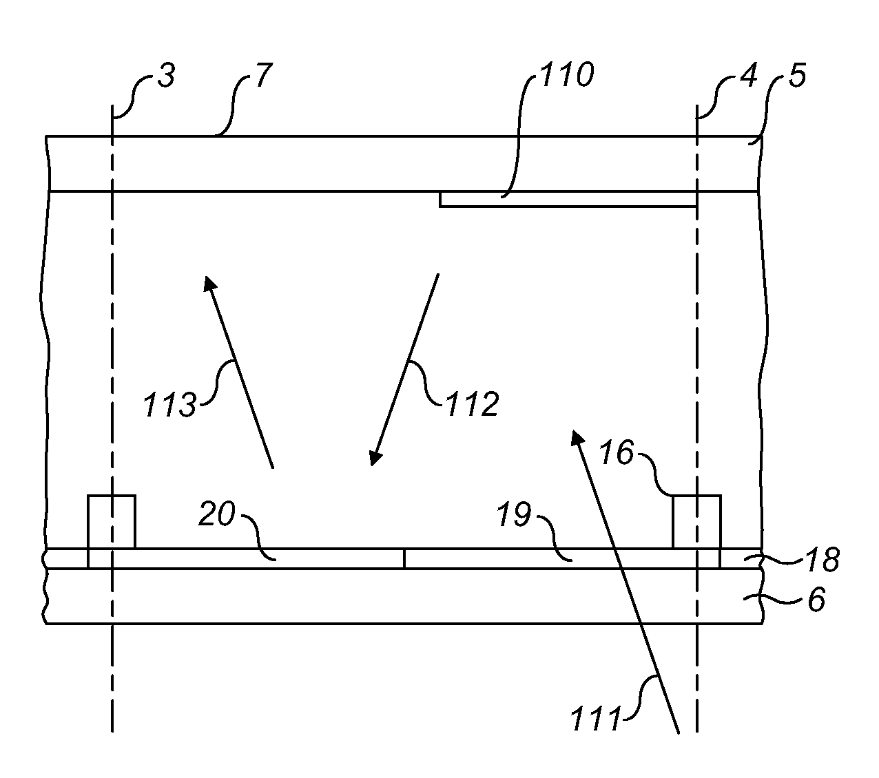 Transflective electrowetting display device