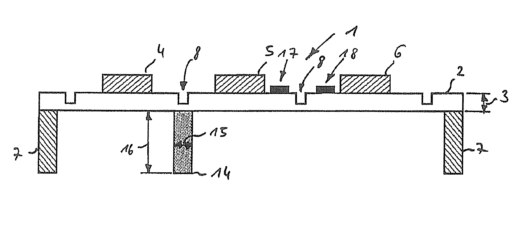 Infrared light detector having high resolution