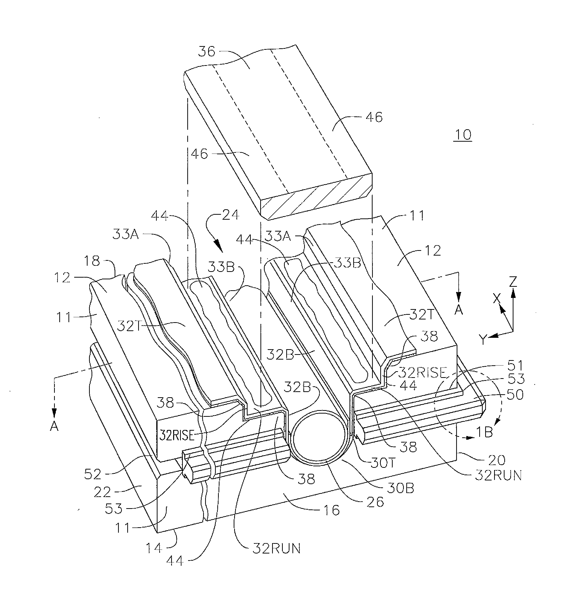 Impact and/or sound deadening hydronic sub-flooring panel and related system and method