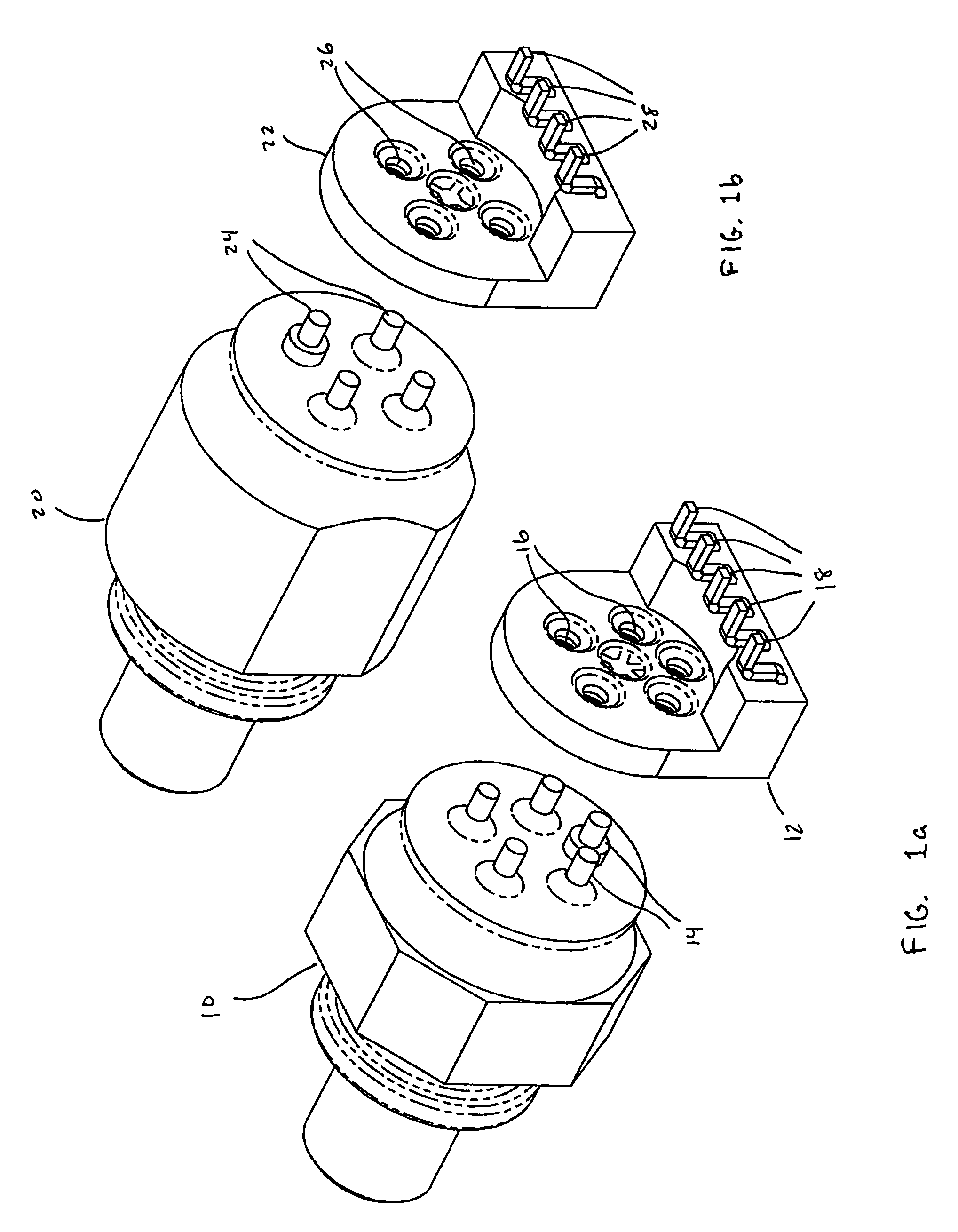 Lead frame for connecting optical sub-assembly to printed circuit board