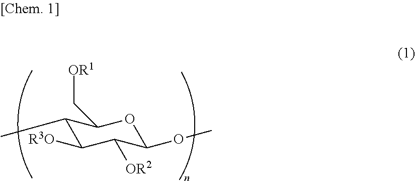 Cationic group-containing cellulose ether
