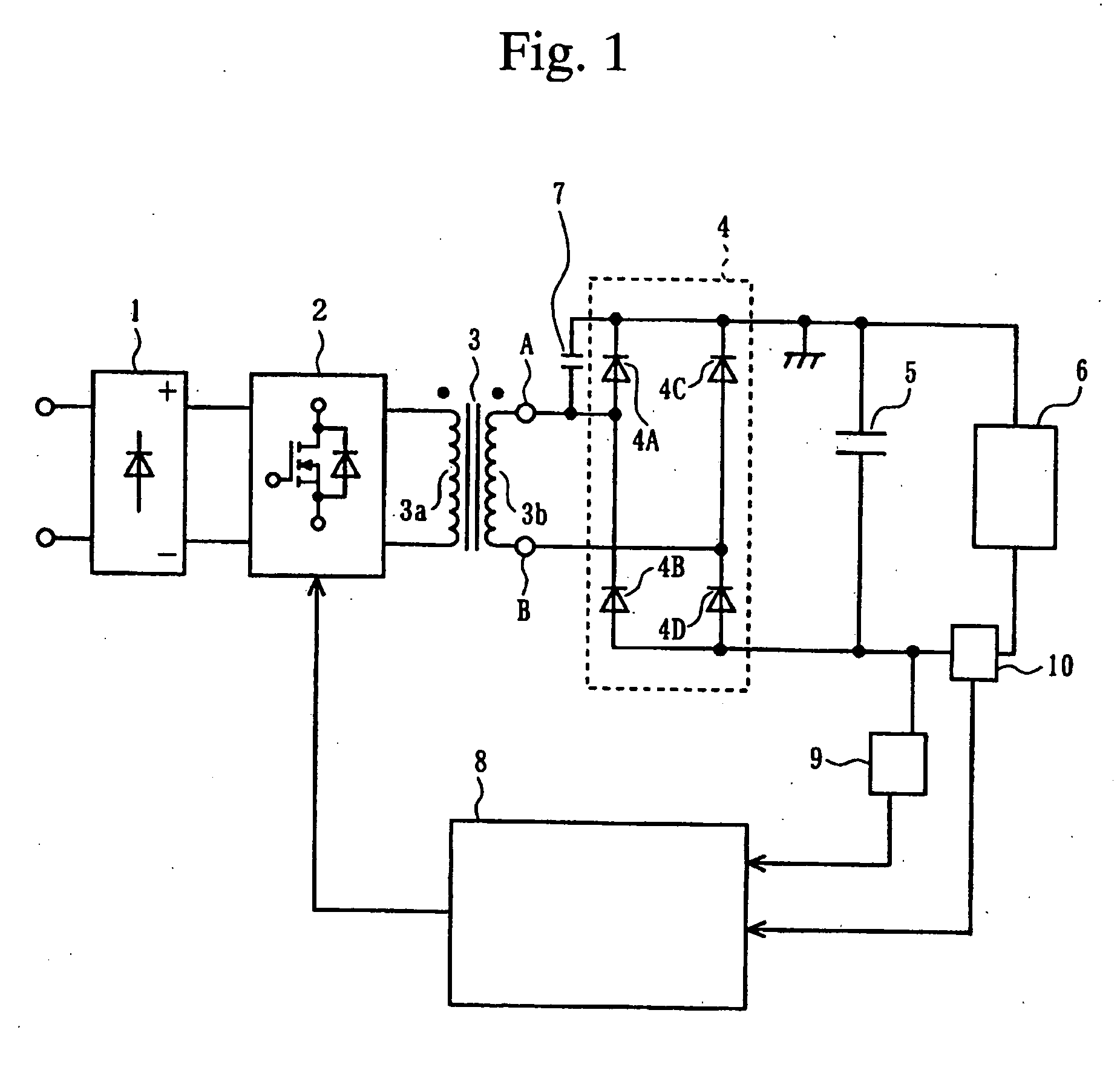 Discharge power supply apparatus