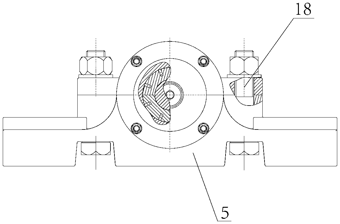 Magnetism-gas mixed hybrid bearing and installation method thereof
