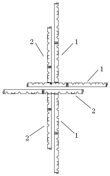 Frame-coated partition batten wall and mounting method thereof