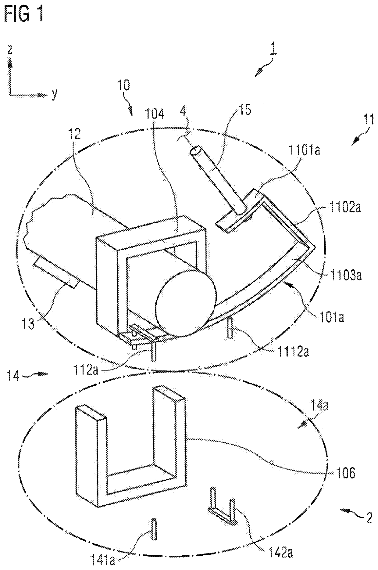 Passenger door arrangement for an aircraft segment