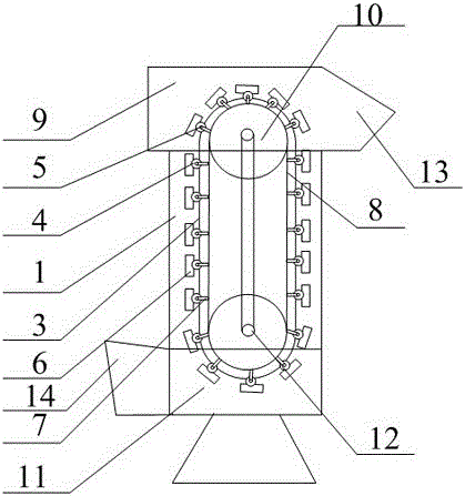 Electric feeding combination equipment having high feeding rate