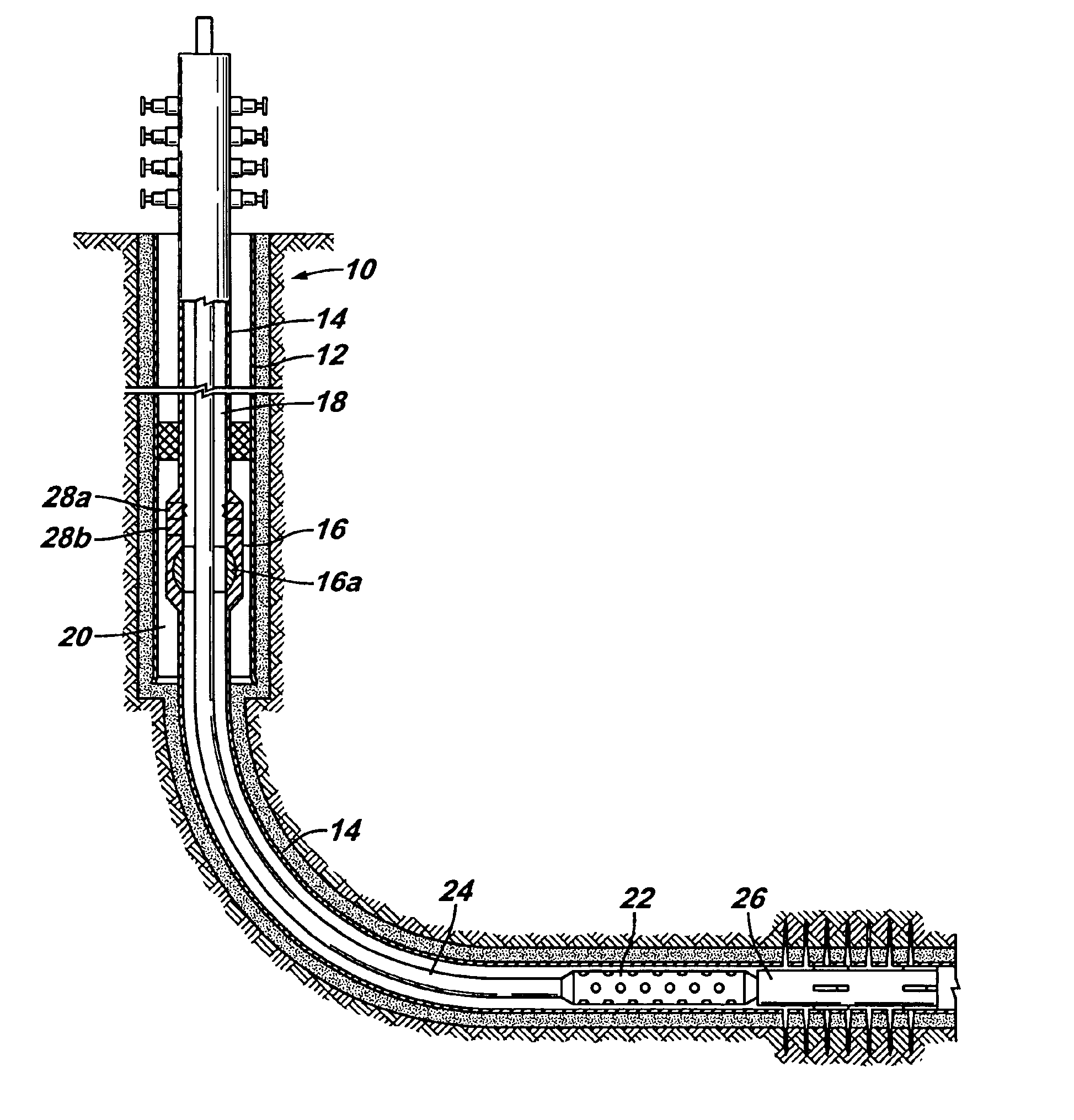 Multiple interventionless actuated downhole valve and method
