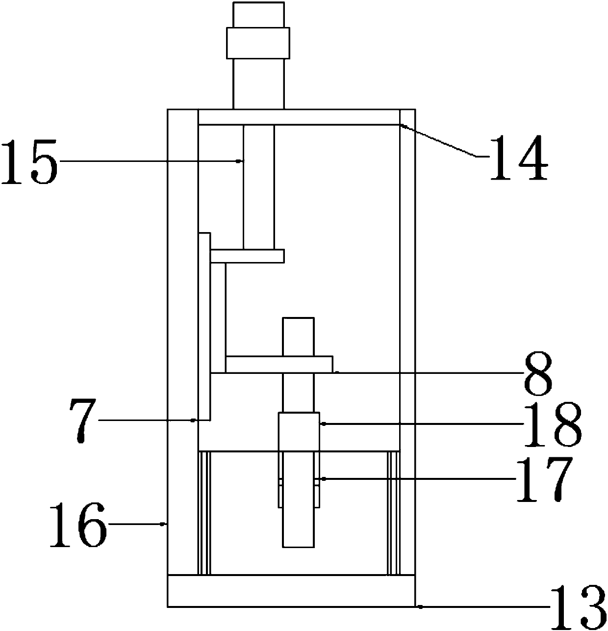 Device for ultrasonically measuring thickness of oil film of cylinder piston ring