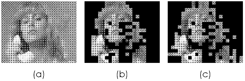 Method for extracting video texture characteristics based on fuzzy concept lattice