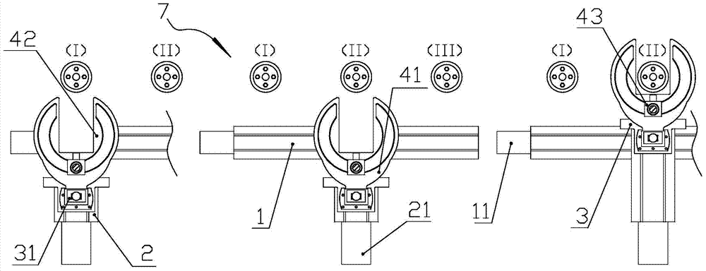 Integrated temperature measuring device for main transformer accessories