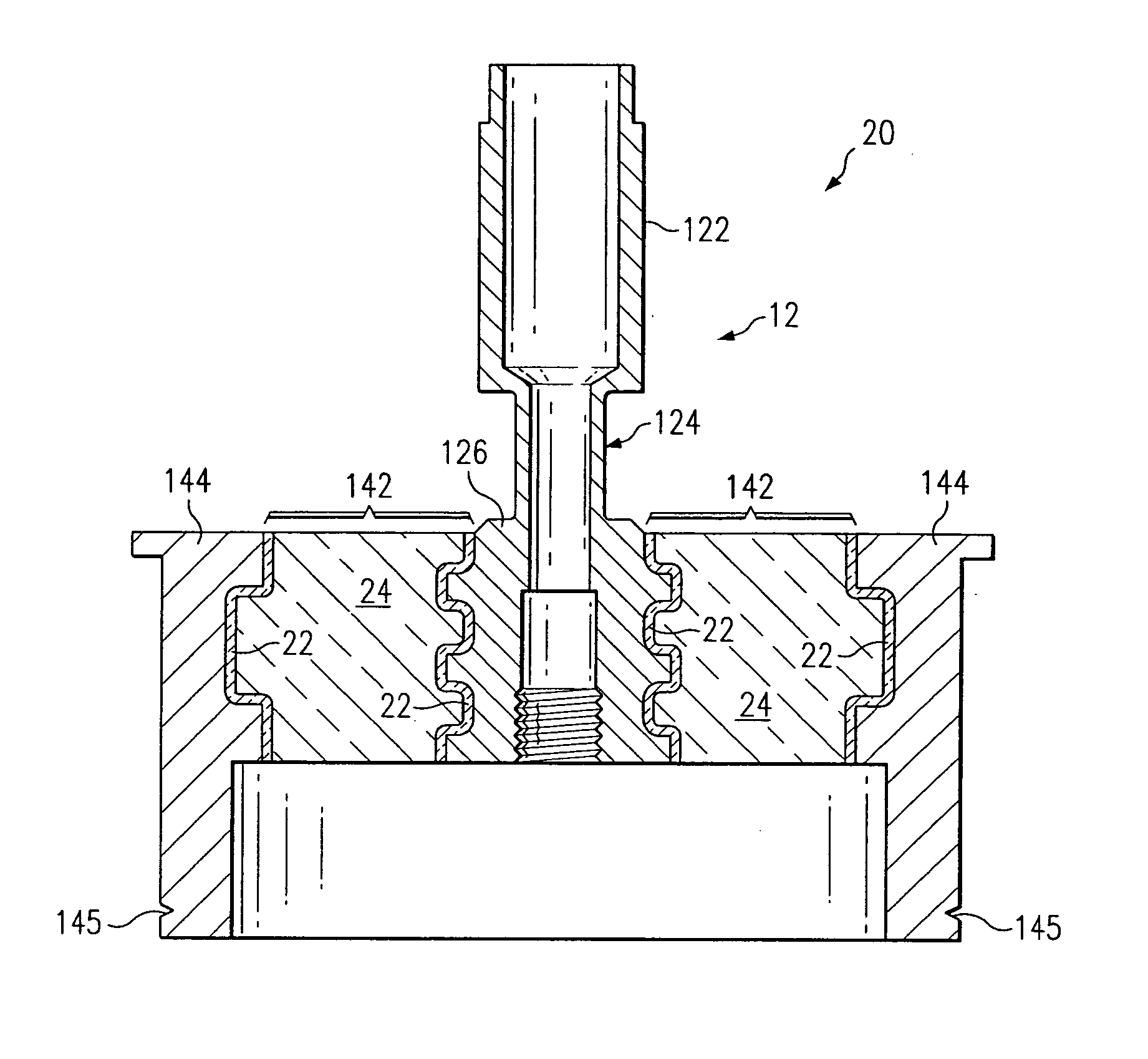 Variable capacitance measuring device