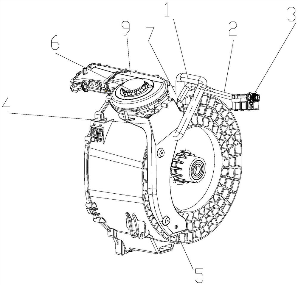 Clothes processing device