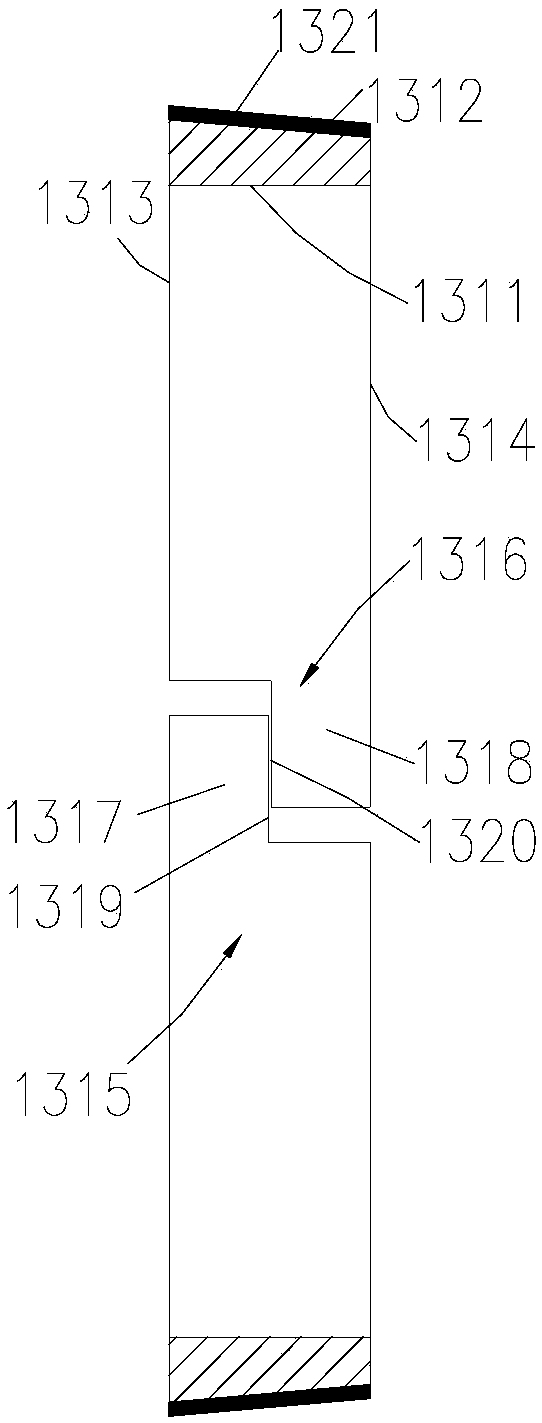 A sealing structure, an oil cylinder and a wind generator