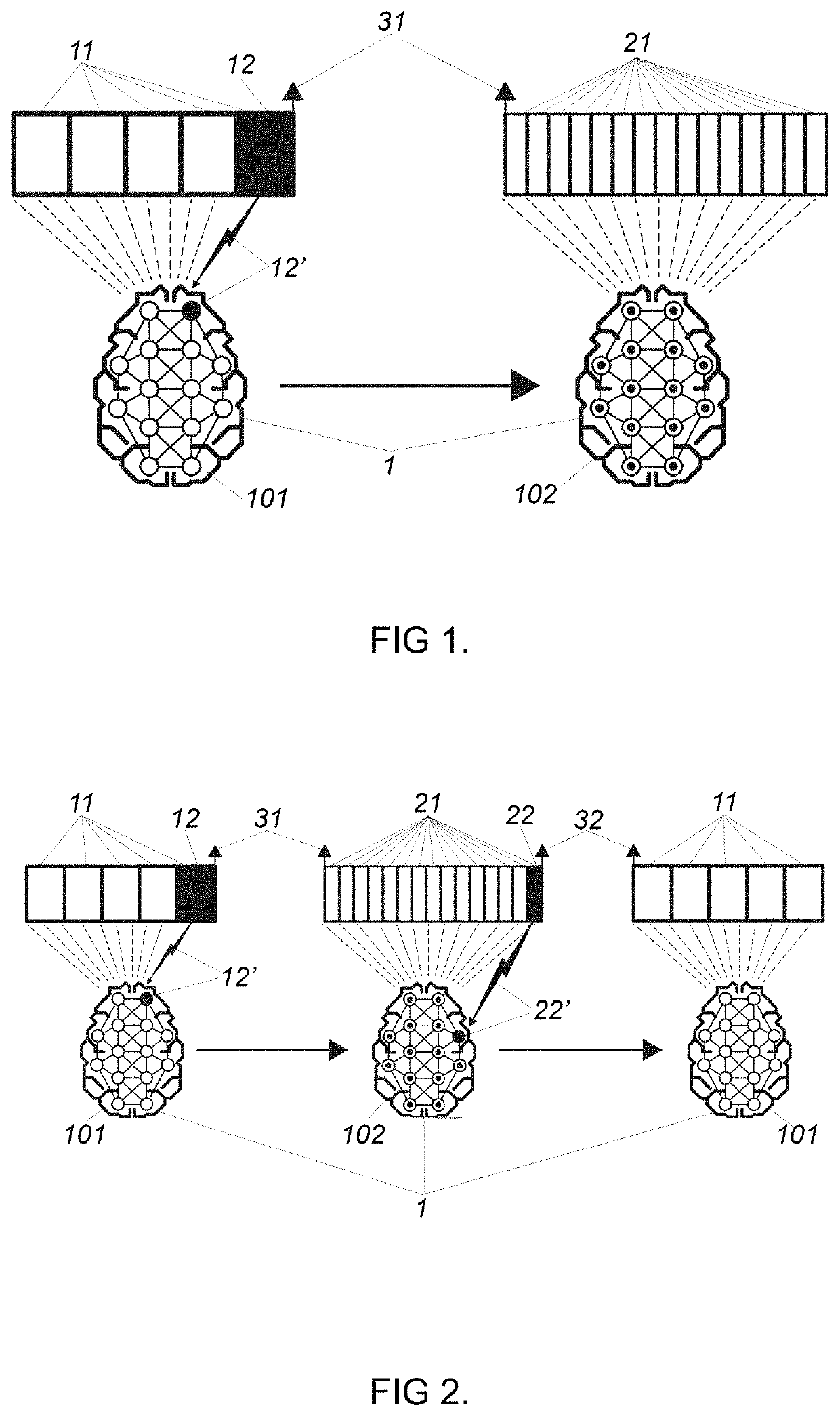 Adaptive artificial intelligence system for event categorizing by switching between different states