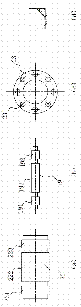 Mechanical and electrical integration linear driving device