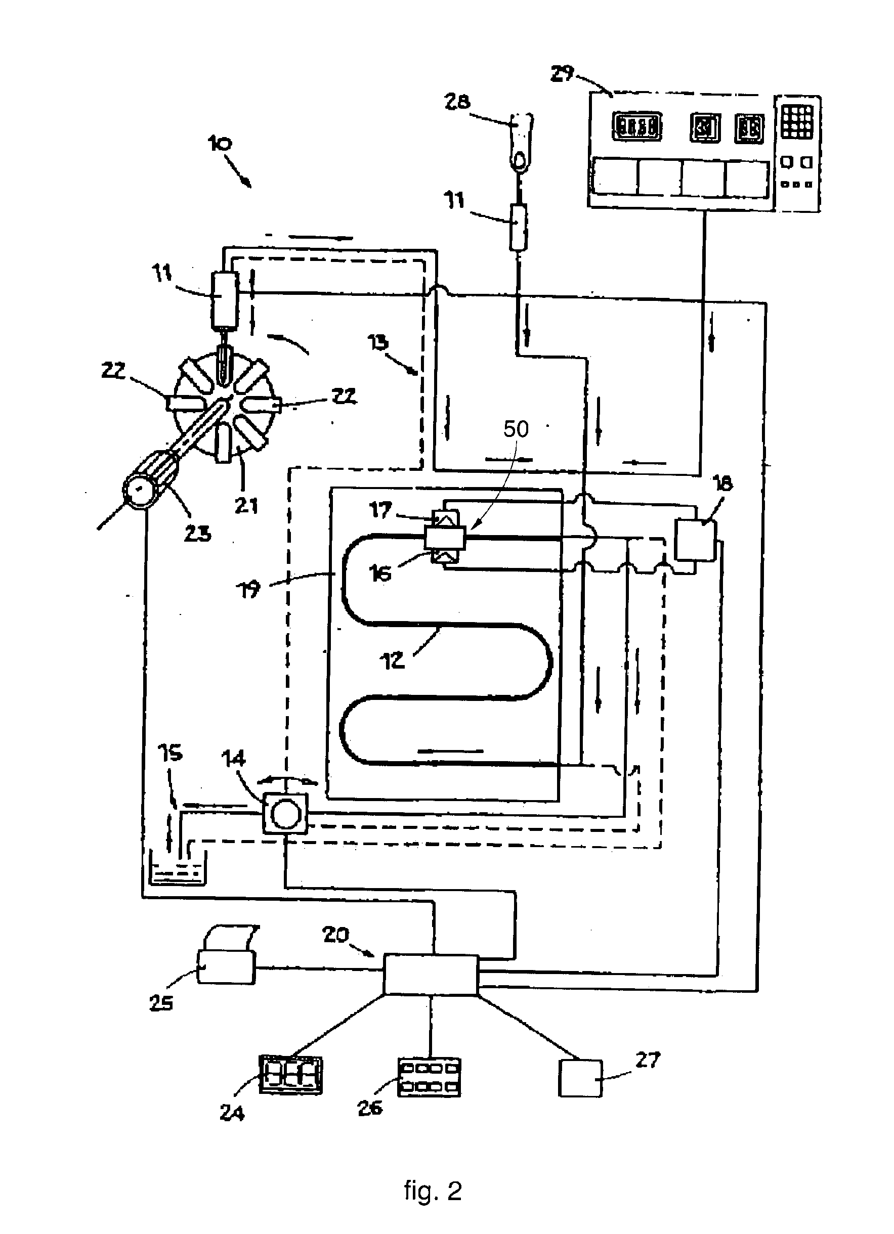 Apparatus and Method to Determine the Blood Sedimentation Rate and Other Parameters Connected Thereto