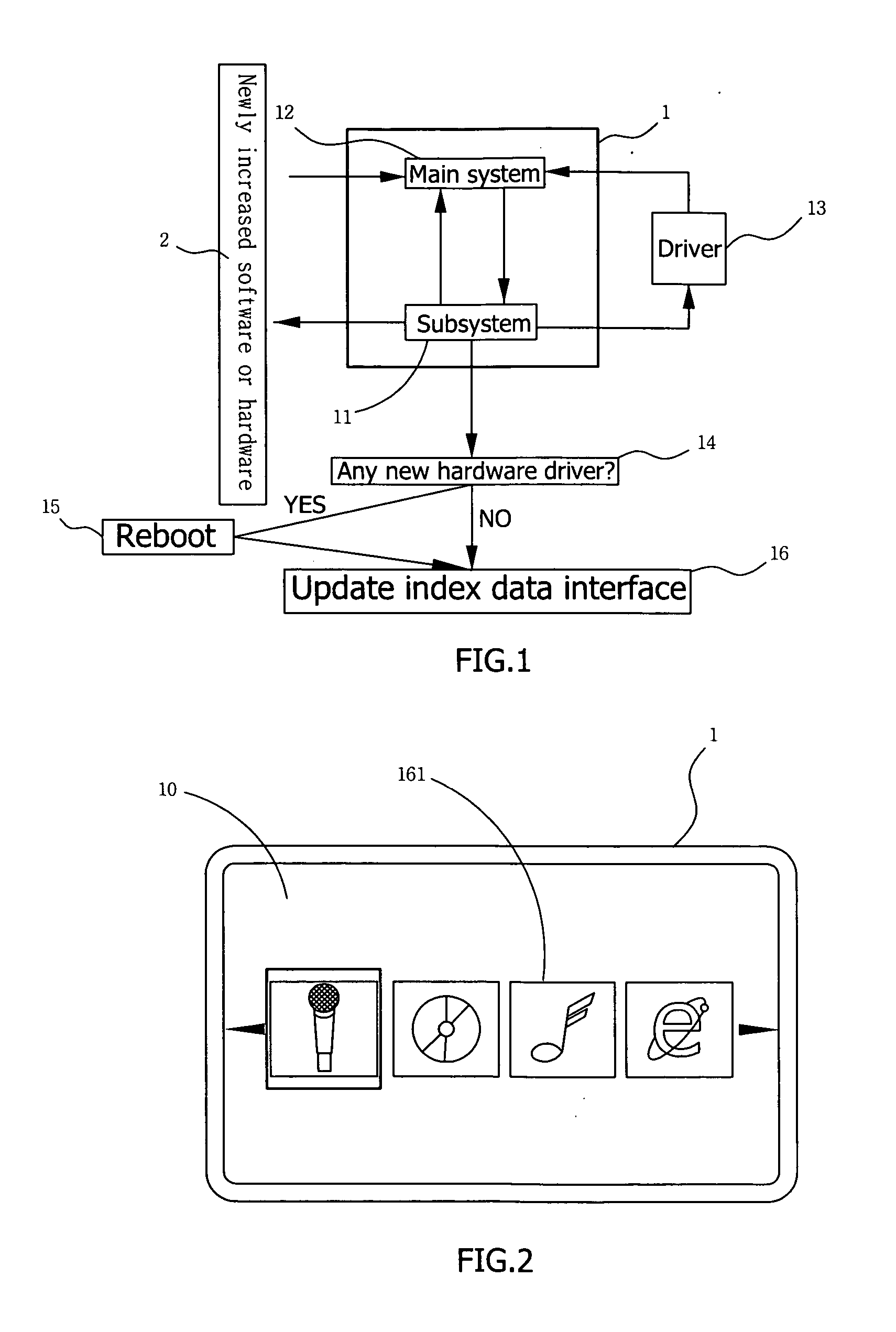 Method of controlling automatic updating of software or hardware kit for multimedia display device
