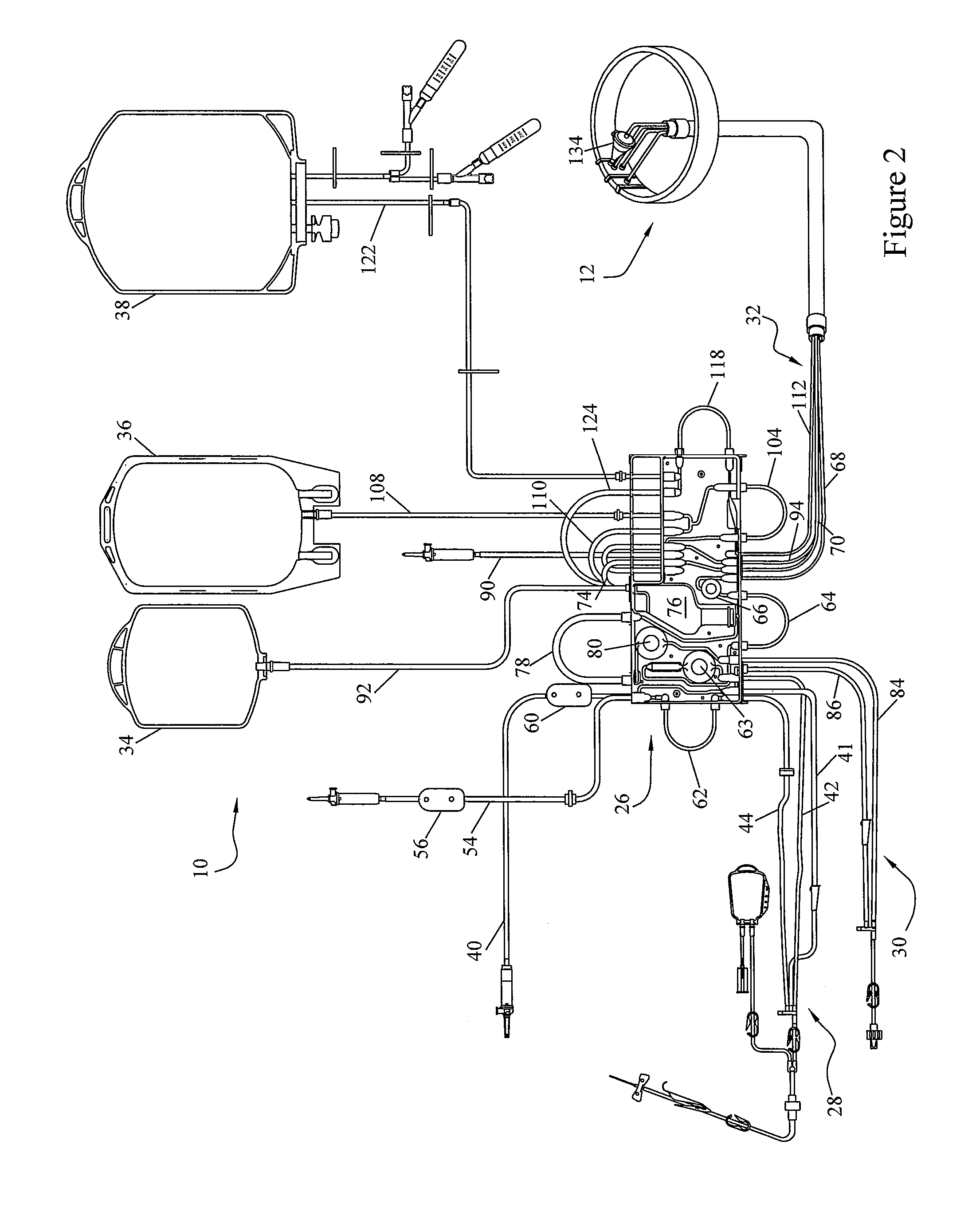 Blood processing apparatus and method with automatically adjusted collection targets