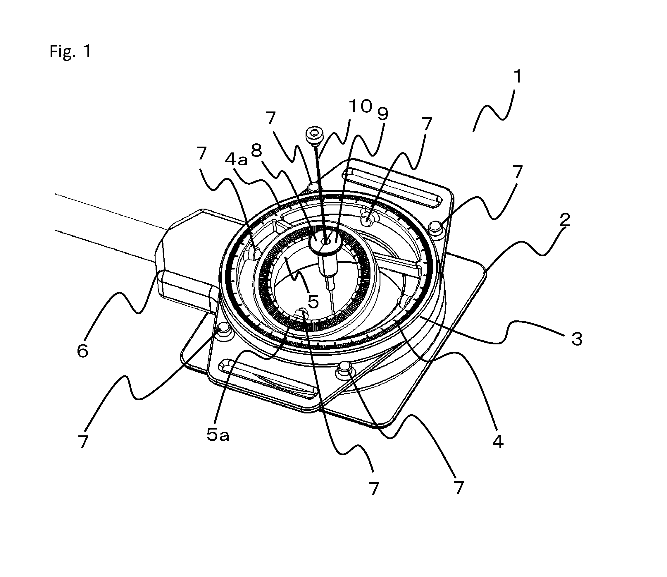 Needle positioning apparatus