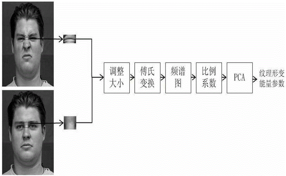 Facial Expression Recognition Method Based on Feature Point Vector and Texture Deformation Energy Parameters