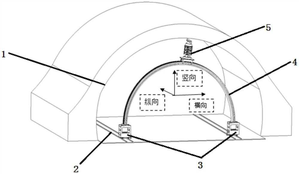 An unmanned tunnel detection device