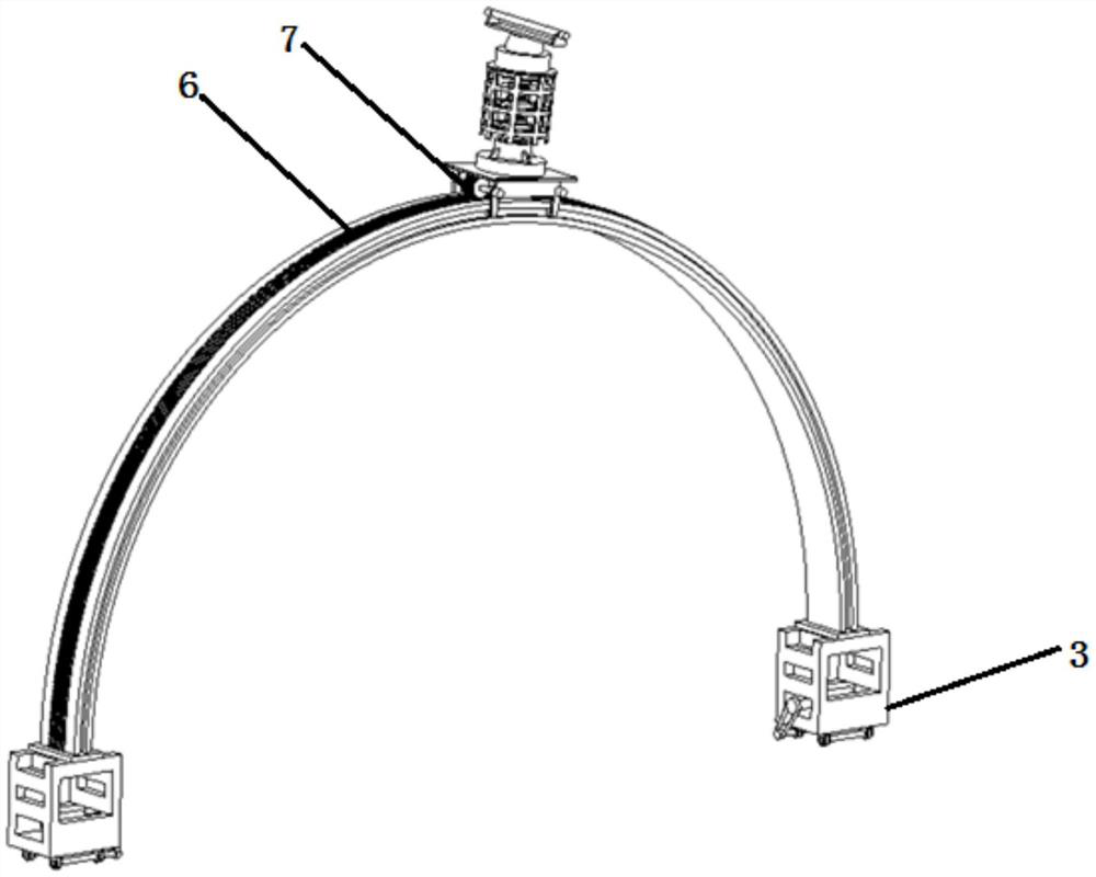 An unmanned tunnel detection device