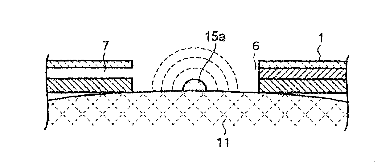 Blood sensor and blood examining instrument including same