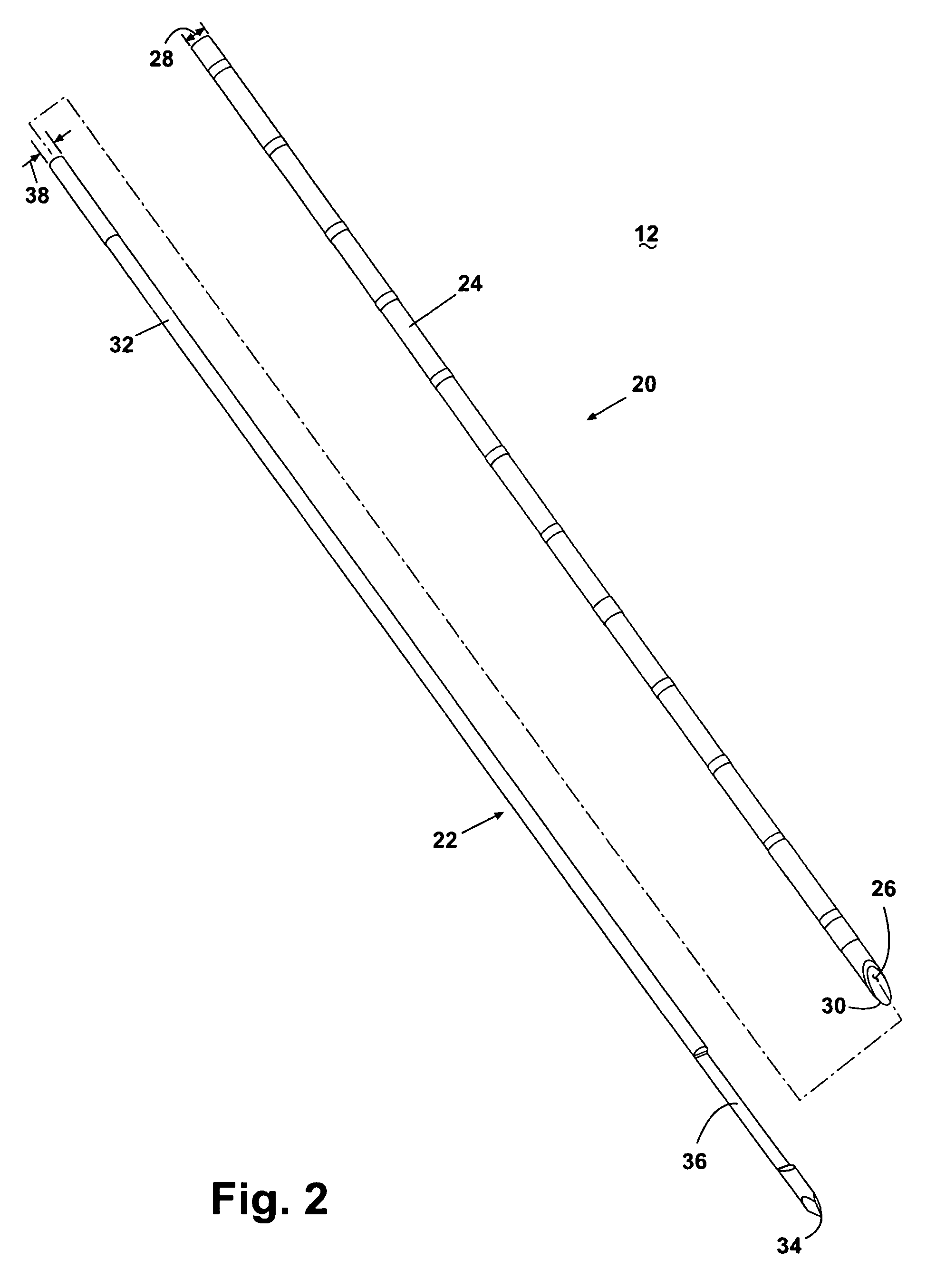 Biopsy device having specimen length adjustment