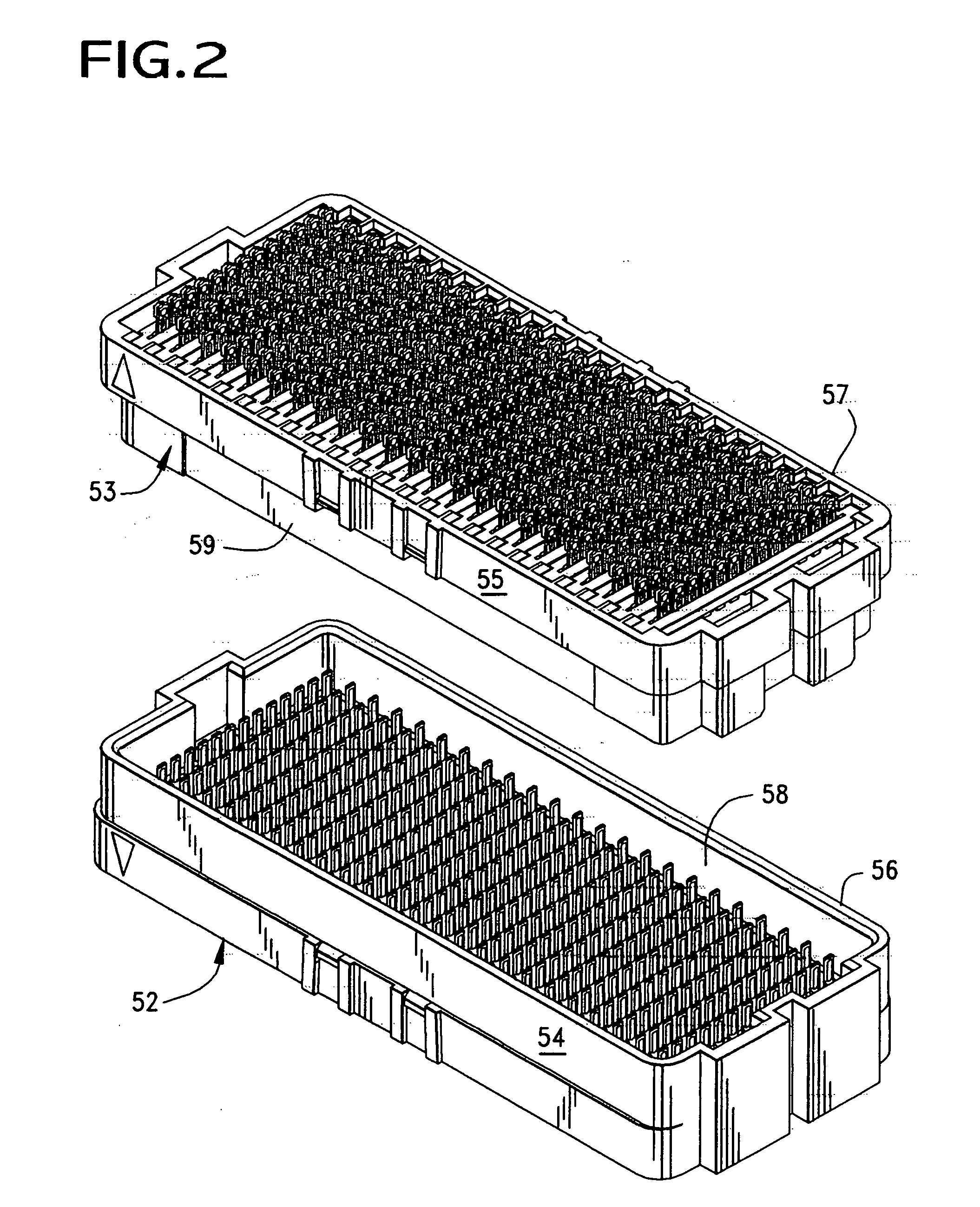 Connector with improved dual beam contacts