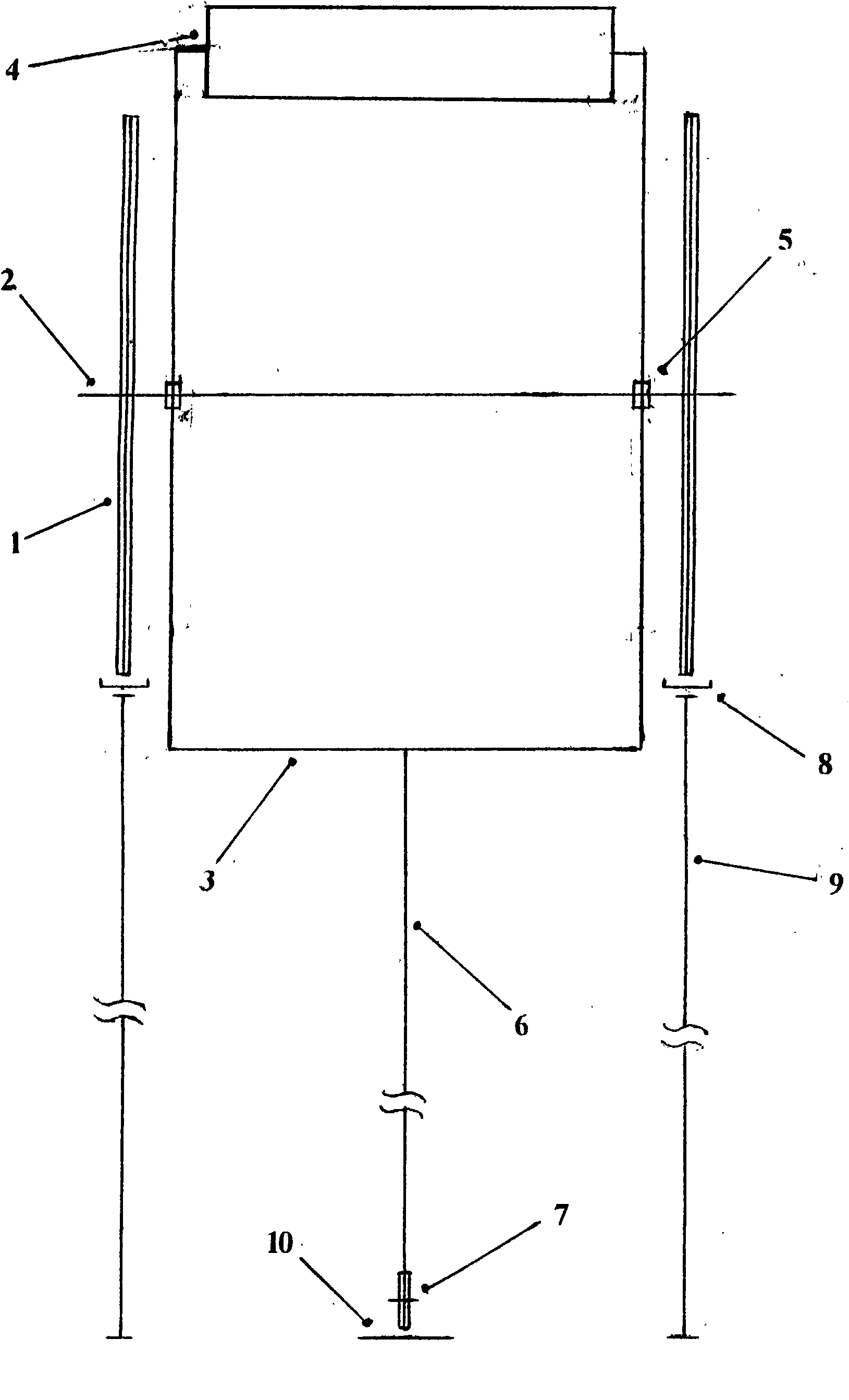 Novel terrestrial gravitation engine main component device