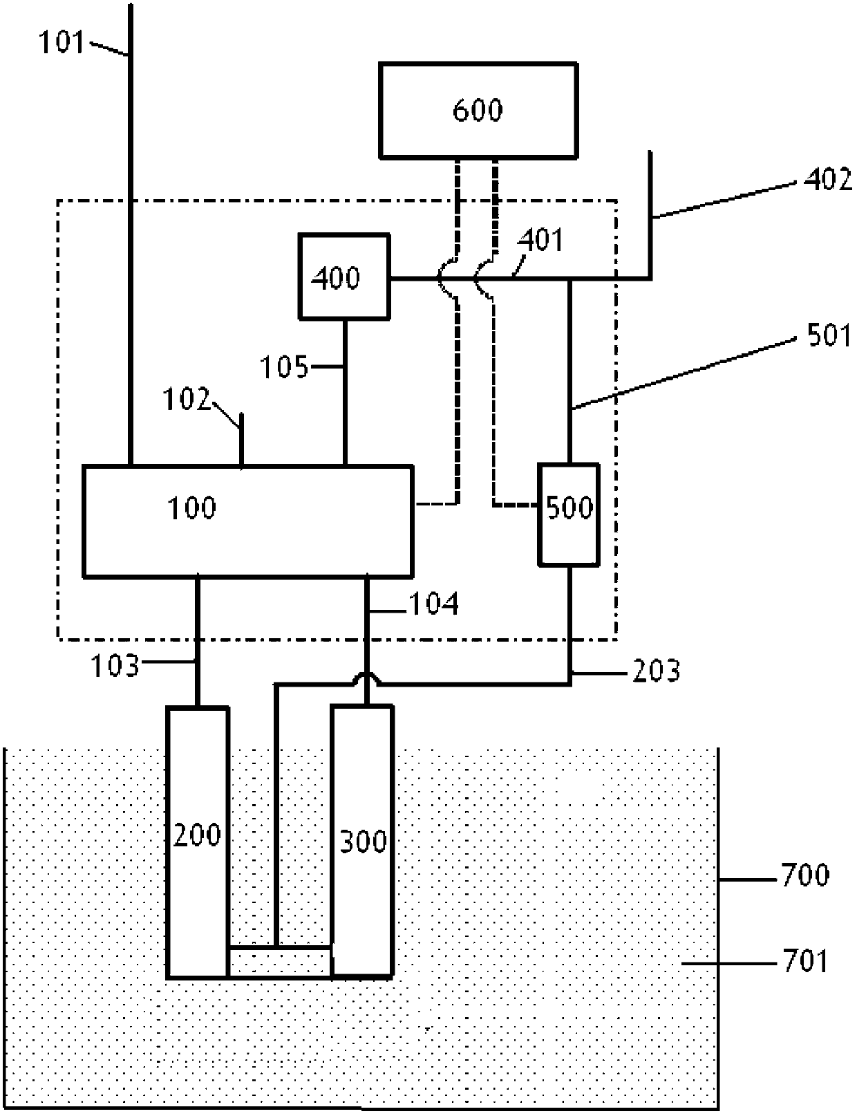 Compressed air driven metering device of tail gas purification after-treatment system of internal combustion engine