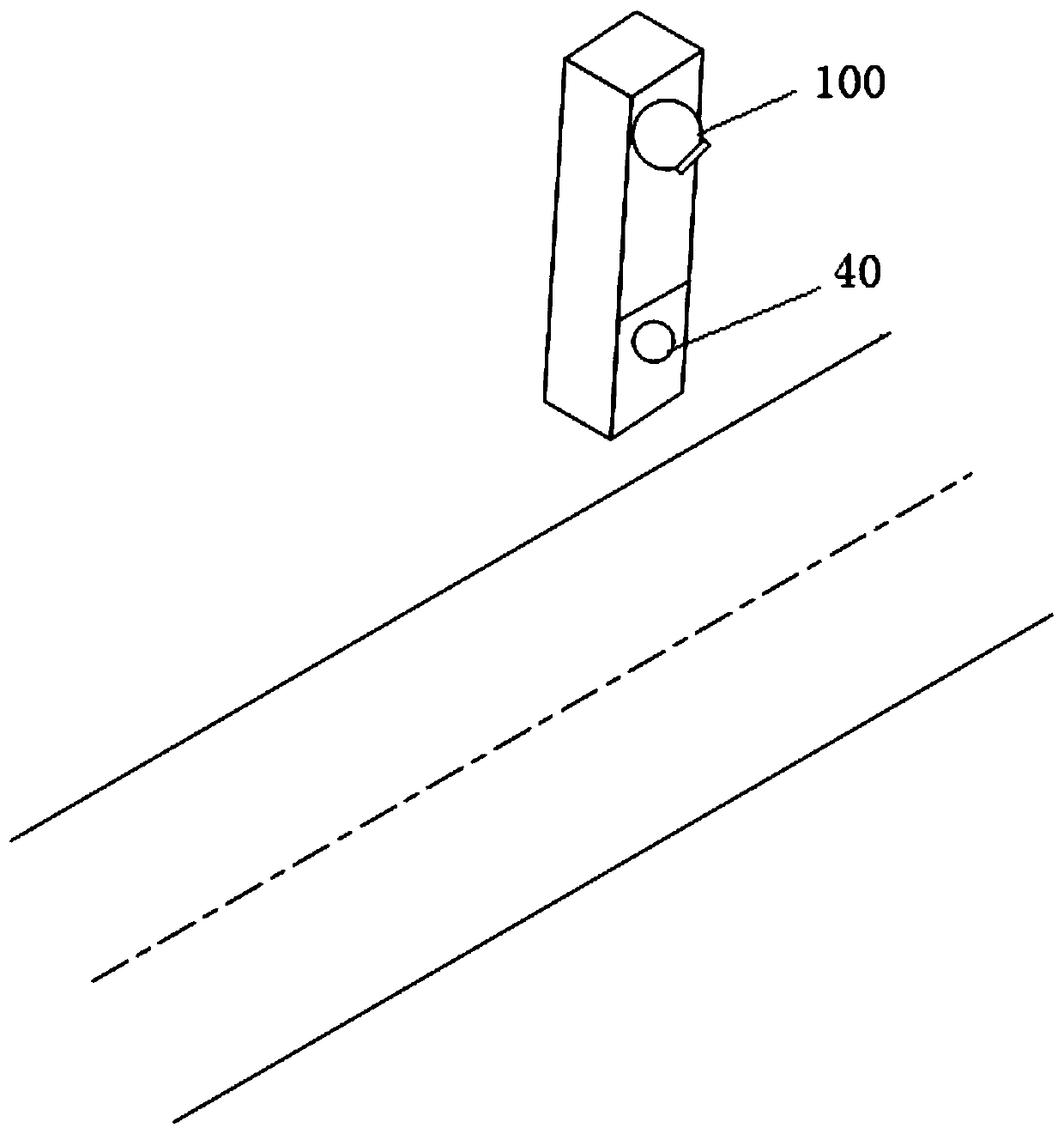 Container posture detection device and method